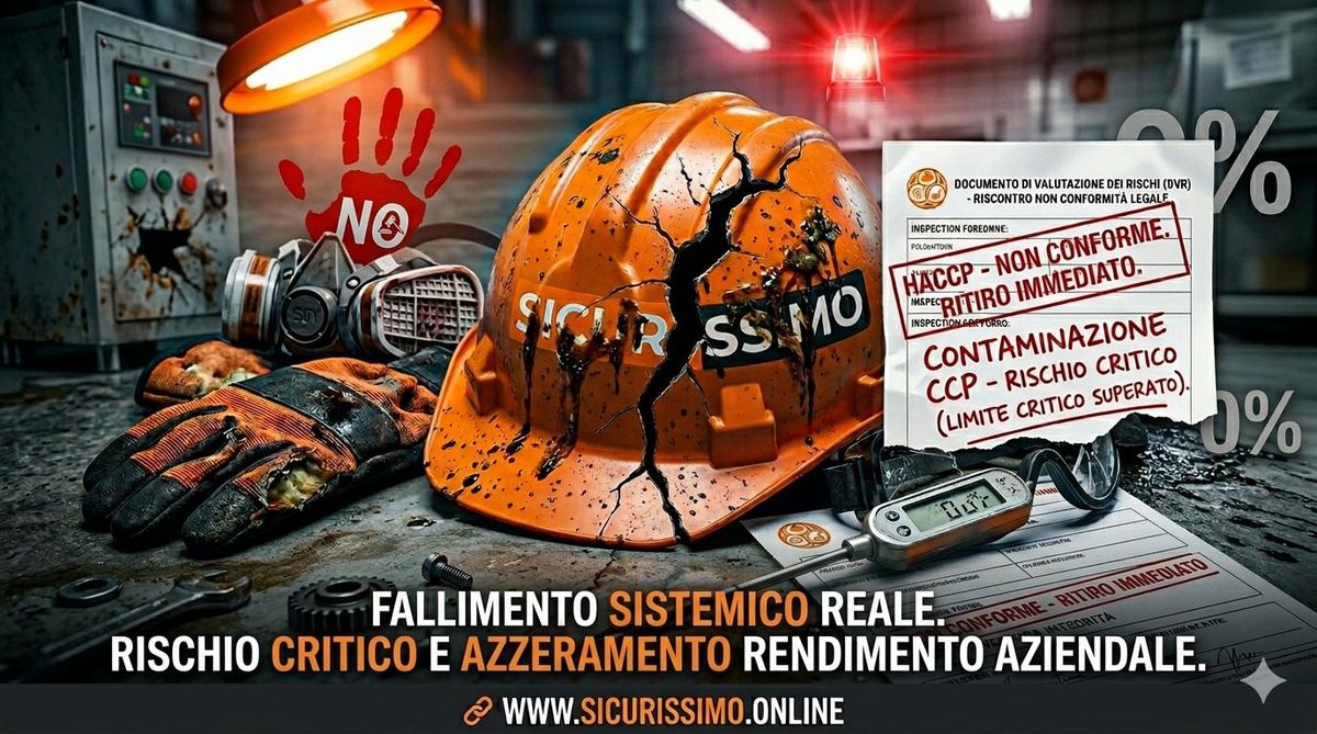 Rischio sicurezza sul lavoro